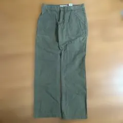 old gap 00s ベイカー パンツ 絣 ARMY カーゴ 古着 cityのサムネイル