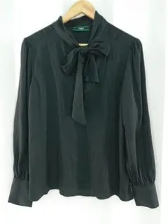 GUESS ボウタイブラウス ブラック Sサイズのサムネイル