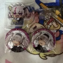 にじさんじ 魔使マオ 8周年 メタルカード アクリルブロック パーツ 缶バッジ