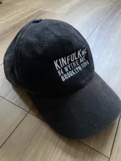 KINFOLK INC ベースボールキャップ ブラック