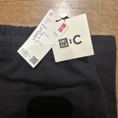 UNIQLO c スウェットパンツ　メンズブラック