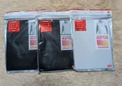 【新品】ユニクロ ヒートテック メンズ シームレス VネックT 半袖 3枚セット