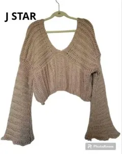 ニット　セーター　トップス　レディース　美品　オフショル