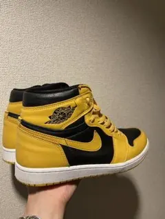 ナイキ エアジョーダン1 ミッド エスイー レイカーズ