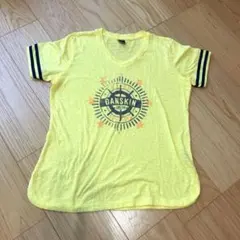 DANSKIN 半袖 Tシャツ イエロー Lサイズのサムネイル