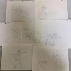 美男高校地球防衛部 アニメーション原画 箱根有基 7枚セット - メルカリ