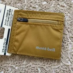 モンベル　フラットワレット新品　イエローのサムネイル