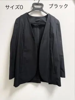 BARNYARDSTORM ブラック ノーカラージャケット