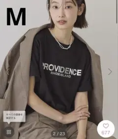 【AMERICAN HOLIC】SILVERプリント半袖Tシャツ