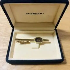 【高級】BURBERRY ネクタイピン　ホースロゴ　ゴールド