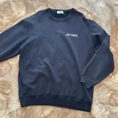 YONEX ヨネックス スウェット トレーナー ブラック Oサイズ