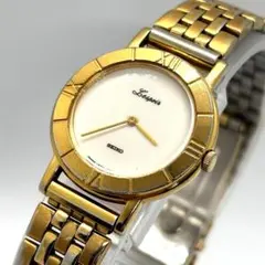 美品 希少 SEIKO セイコー 1F20-F020 ゴールド レディース腕時計 美品 希少 SEIKO セイコー 1F20-F020 ゴールド レディース腕時計