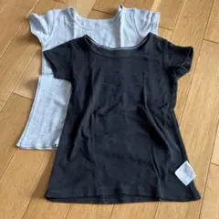 UNIQLO コットンフライスインナーT　100