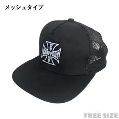 ウエストコーストチョッパーズ メッシュキャップ 帽子 ブラック 新品・未使用