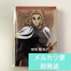 鬼滅の刃　煉獄杏寿郎　アクリルブロック　グリッター　無限列車