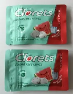 Clorets クロレッツ スイカ味 2袋セットのサムネイル