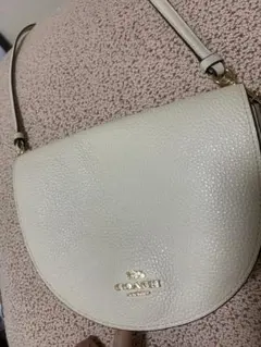 COACH アイボリー ショルダーバッグ ポシェット