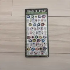 【正規品】スヌーピー☆ボンボンドロップシールミニ☆スヌーピー＆きょうだいたち