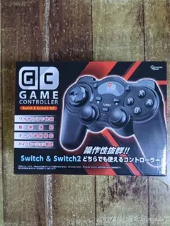 Switch & Switch2 対応 ワイヤレスコントローラー　ブラック