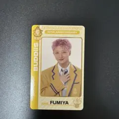 BUDDiis FUMIYA 両面トレカ