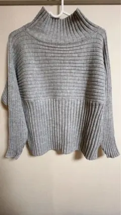 ROPÉ PICNIC グレー タートルネック セーター 38