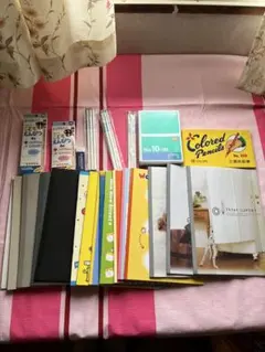 文房具セット 色鉛筆・ノート・ペン