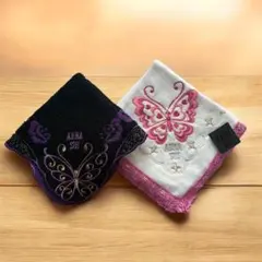 新品未使用 ANNA SUI（アナスイ） タオルハンカチ2点セット