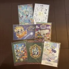 ディズニーシー15周年20周年21周年ビリーブポストカード7枚セット