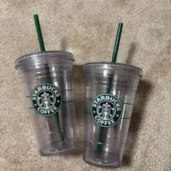 スターバックス　タンブラー　クリア