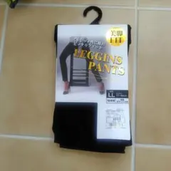 ストレッチレギンスパンツ LL ブラック
