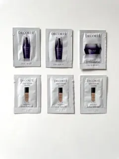 【新品 コスメデコルテ 美容液、クリーム、ファンデーション サンプル6点セット】