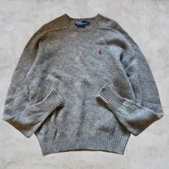 ラルフローレン ニット　セーター　ベージュ