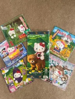新品未使用　ご当地ハローキティ プチタオル・ハンドタオル6枚セット