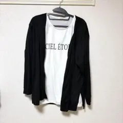 SHOO・LA・RUE Tシャツとカーディガンのセット