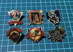 MLBピンバッジ 6種
