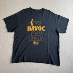 90s 古着 vintage VCUバスケットボールTシャツ ブラックのサムネイル