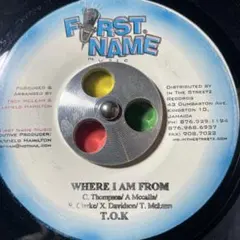 3640 レゲエ レコード 7インチ T.O.K.