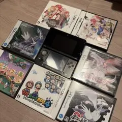 ニンテンドー3DS コスモブラック 本体 + ポケモン ムーン ソフトセット ニンテンドー3DS コスモブラック&ソフト7本セット - メルカリ