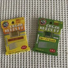 ORGAN NEEDLES HAX1 #11 #16 針セット