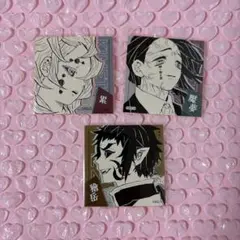 鬼滅の刃 スクエアステッカーコレクション 累 魘夢 獪岳