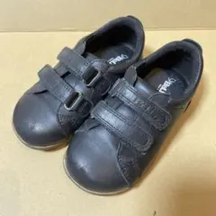 15.5cm 本革 黒フォーマルシューズ 男の子 発表会 式典用