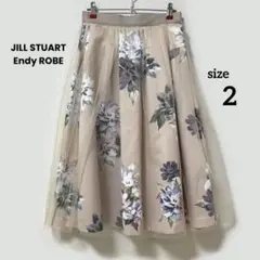 JILLSTUART Endy ROBE ヴェロニカ花柄プリントスカート