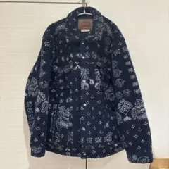 【わんすてっぷ様専用】LEVI'S フリースジャケット L ネイビー　コート