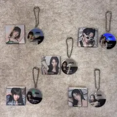 LE SSERAFIM 公式ミニCDキーホルダー　UNFORGIVEN