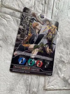 ハイキュー‼︎ バボカ　日向&牛島　DVD 特典　非売品　箔押し　サイン　村瀬歩