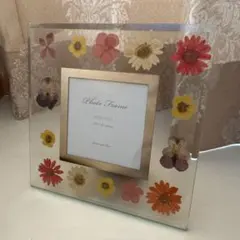 Afternoon Tea 押し花 フォトフレーム ミニサイズ