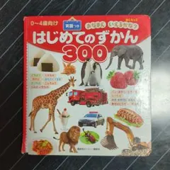 はじめてのずかん300 英語付き