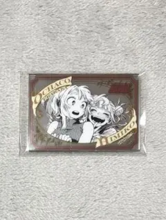 ヒロアカ 原画展 パブミラー風アクリルステッカー トガヒミコ 麗日お茶子