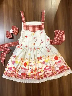 プリンセスエプロンワンピース　ロリータ　姫