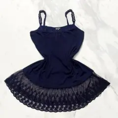 アクシーズファム♡レースキャミソール y2k フェアリーグランジ　平成　00s